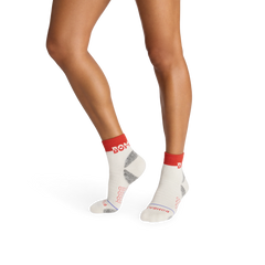 Women's Merino Wool Blend Hiking Quarter Sock 6-Pack