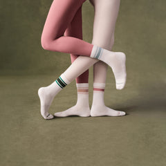 Women's Vintage Stripes Half Calf Socks 12-Pack