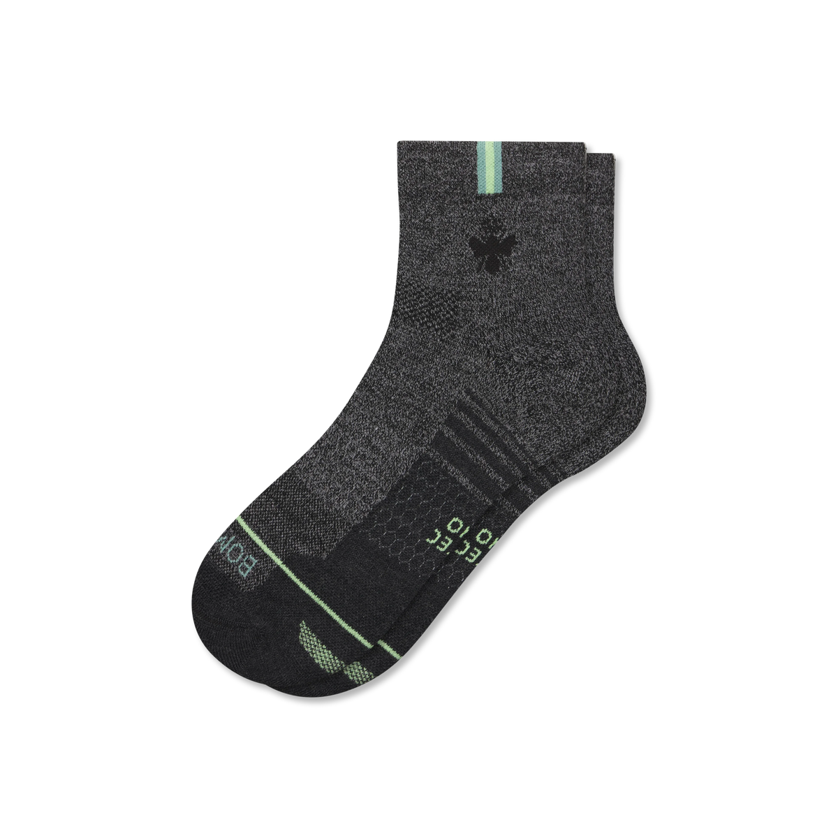 Women's Merino Wool Blend Run Quarter Socks