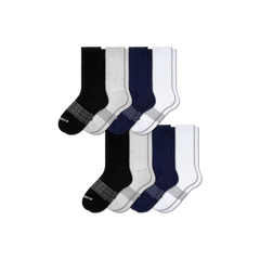 Women's Solids Calf Sock 8-Pack